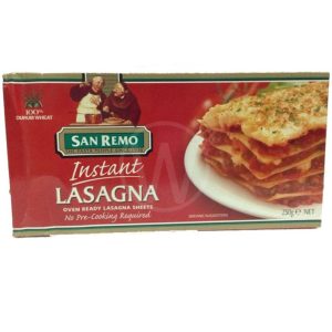 Instant Lasagna